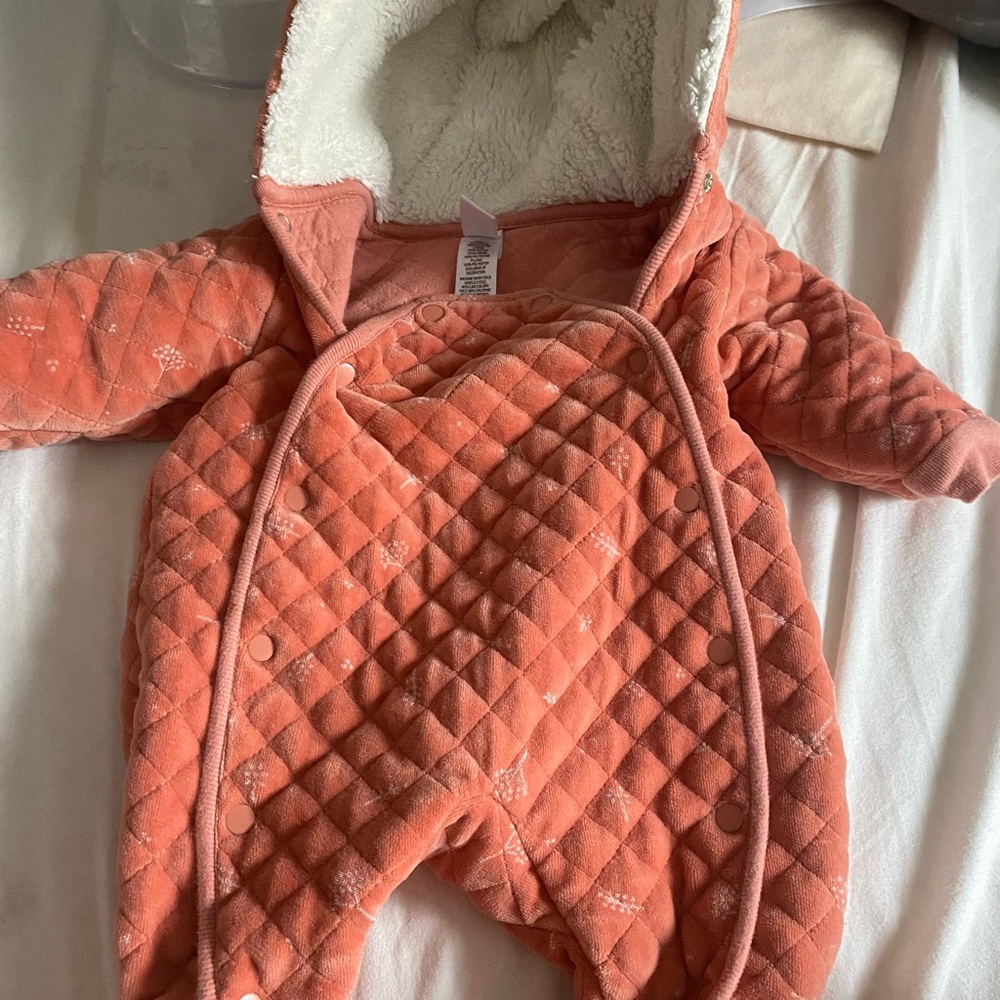 Nordstrom peach bunting